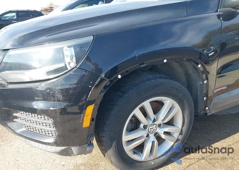 2013 Volkswagen Tiguan S из США, поврежденный, VIN WVGAV3AX1DW591585